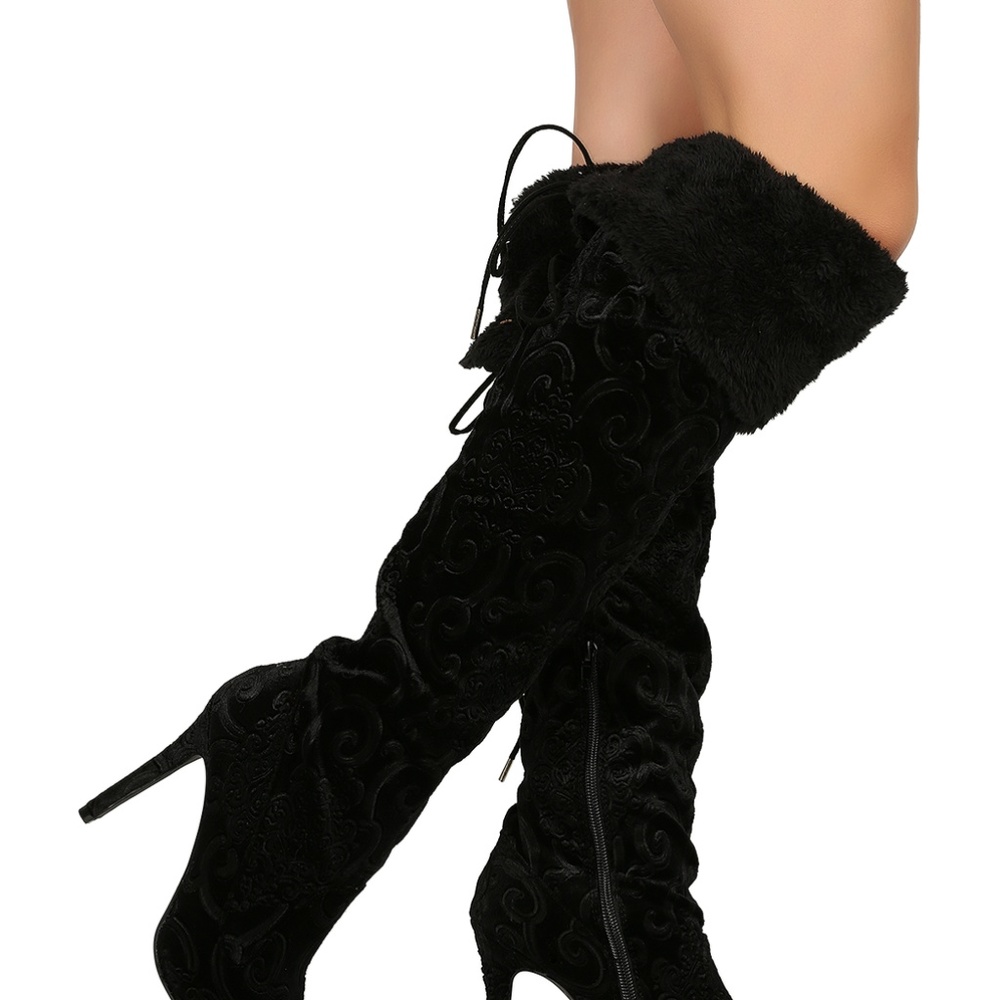 Convertible Over the Knee Boots - Picture 7 of 7